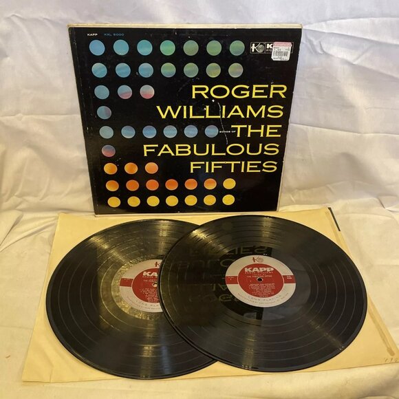 Songs Of The Fabulous Fifties (Vinyl, 1957, 2x LP) Kapp KXL 5000 Good+ Records - Picture 2 of 12